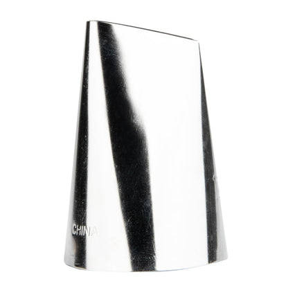 Pastry Tek Stainless Steel #127 Petal Piping Tip - 1 1/4" x 1 1/4" x 1 3/4" - 1 count box