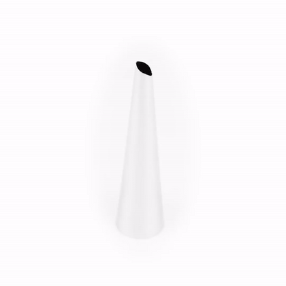 Pastry Tek Stainless Steel #230 Round Piping Tip - 3/4" x 3/4" x 2 3/4" - 1 count box
