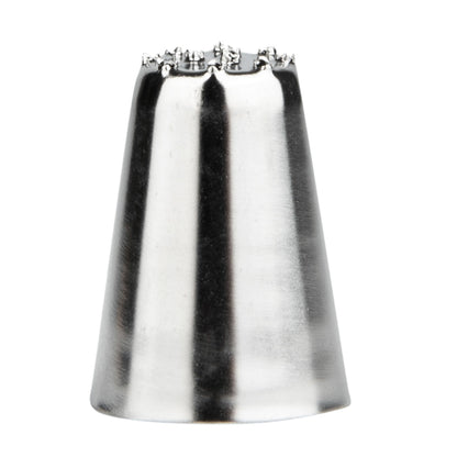 Pastry Tek Stainless Steel #233 Multi Opening Piping TIp - 3/4" x 3/4" x 1" - 1 count box