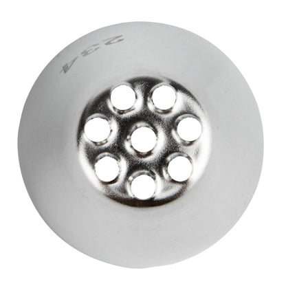 Pastry Tek Stainless Steel #234 Multi Opening Piping Tip - 1 1/4" x 1 1/4" x 1 1/2" - 1 count box