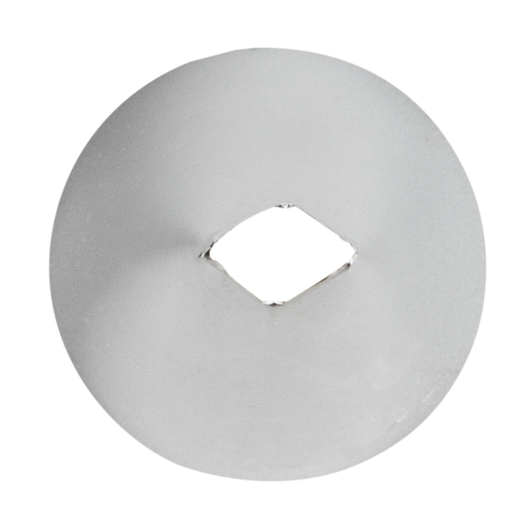 Pastry Tek Stainless Steel #352 Leaf Piping Tip - 3/4" x 3/4" x 1 1/4" - 1 count box
