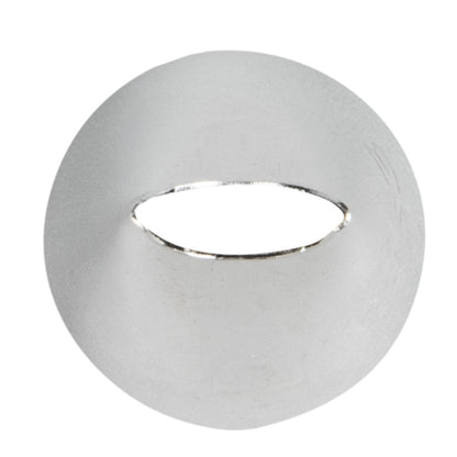 Pastry Tek Stainless Steel #353 Ruffle Piping Tip - 3/4" x 3/4" x 1 1/4" - 1 count box