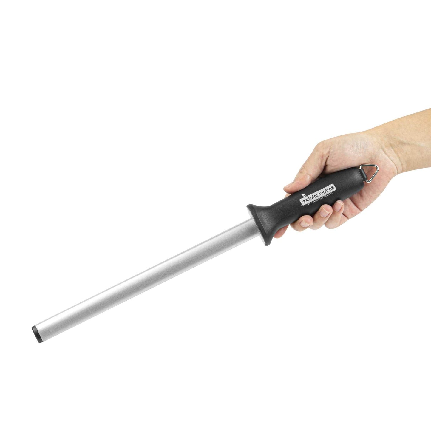 Kitchen tek Professional Diamond Edge 10" Knife Sharpener - with Black Nylon Handle - 1 count box