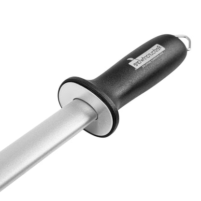 Kitchen tek Professional Diamond Edge 10" Knife Sharpener - with Black Nylon Handle - 1 count box
