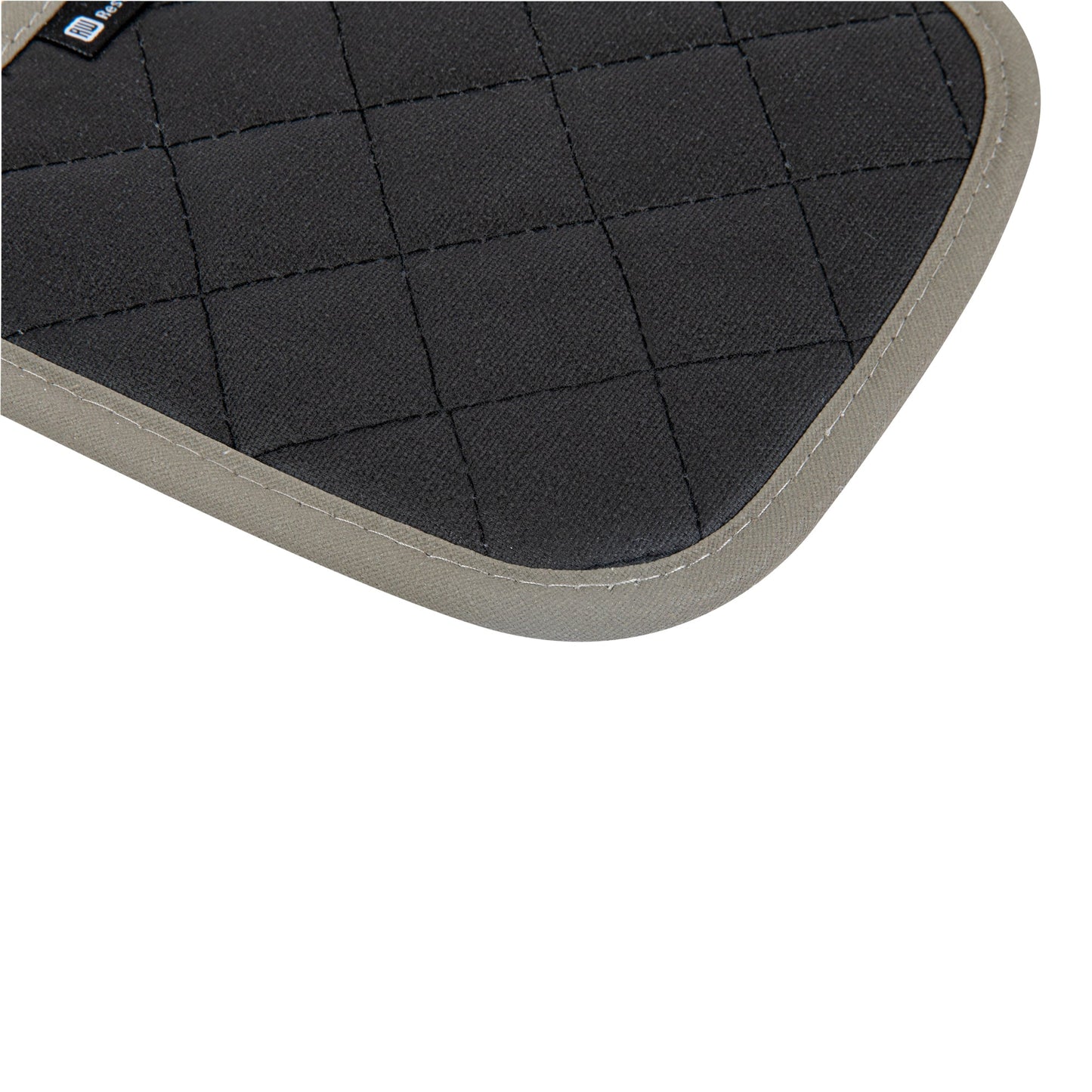 RW Threads Comfort Cotton Black Pot Holder - Flame Retardant Coating - 10" x 7" - 1 count box