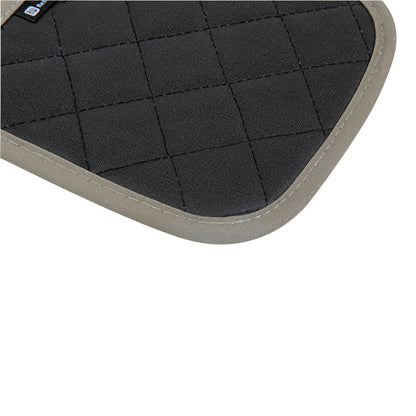 RW Threads Comfort Cotton Black Pot Holder - Flame Retardant Coating - 10" x 7" - 1 count box