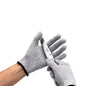 Life Protector Gray Medium Cut-Resistant Gloves - Level 5, Food Safe - 8 3/4" x 5" - Pair - 1 count box