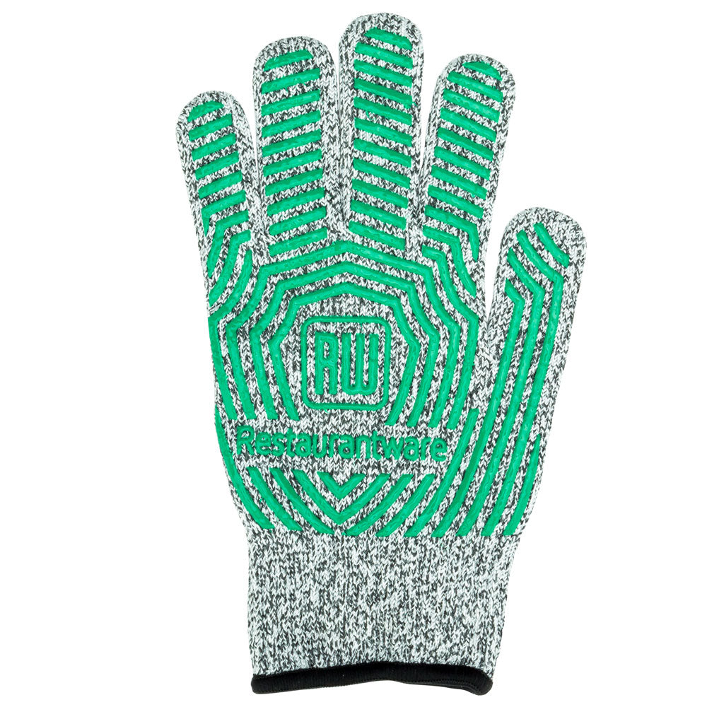 Life Protector Gray Small Cut-Resistant Gloves - Level 5, Non-Slip, Food Safe - 8 1/4" x 5" - Pair - 1 count box