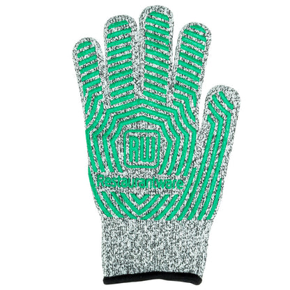 Life Protector Gray Small Cut-Resistant Gloves - Level 5, Non-Slip, Food Safe - 8 1/4" x 5" - Pair - 1 count box