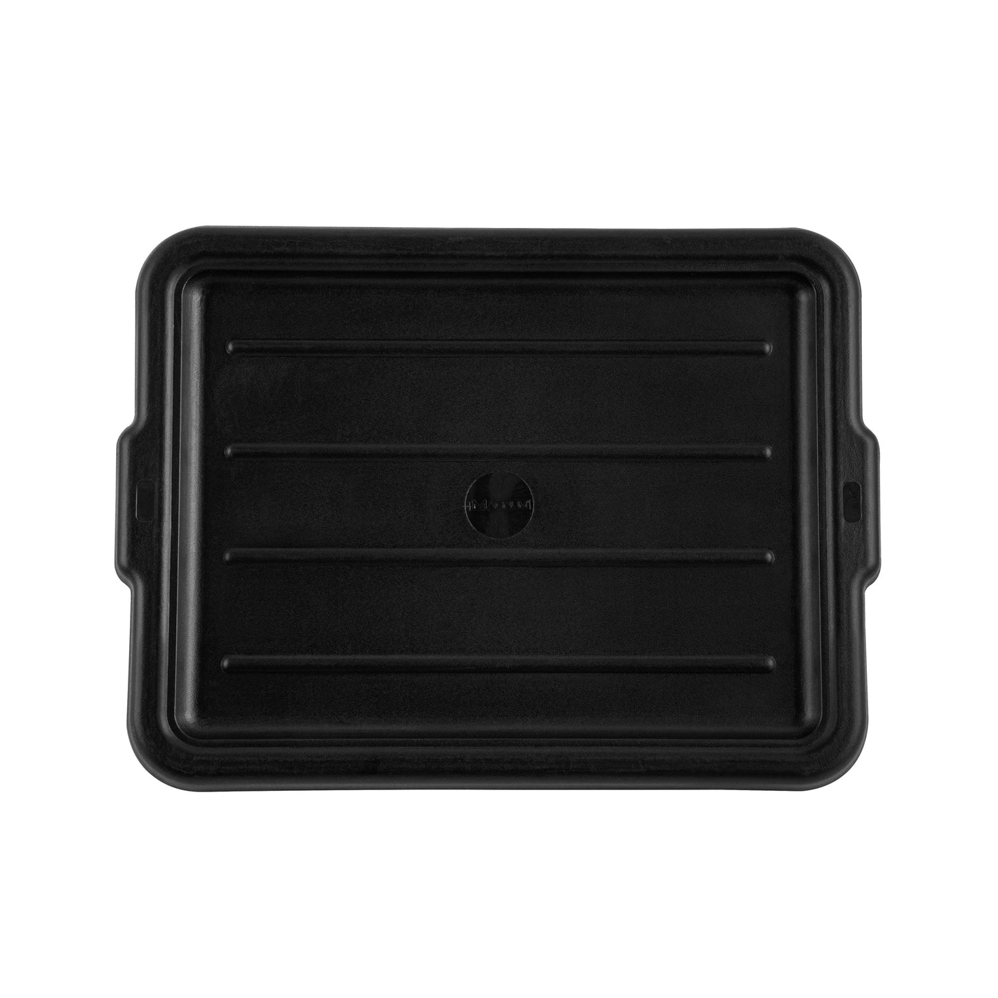 RW Clean Black Plastic Snap-On Lid - Fits Easy Grip Bus Tub - 23 1/4" x 17" x 1" - 1 count box