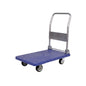 RW Clean Blue Plastic Large Folding Platform Cart - 660 lb Capacity - 35 1/2" x 23 1/4" x 27 3/4" - 1 count box