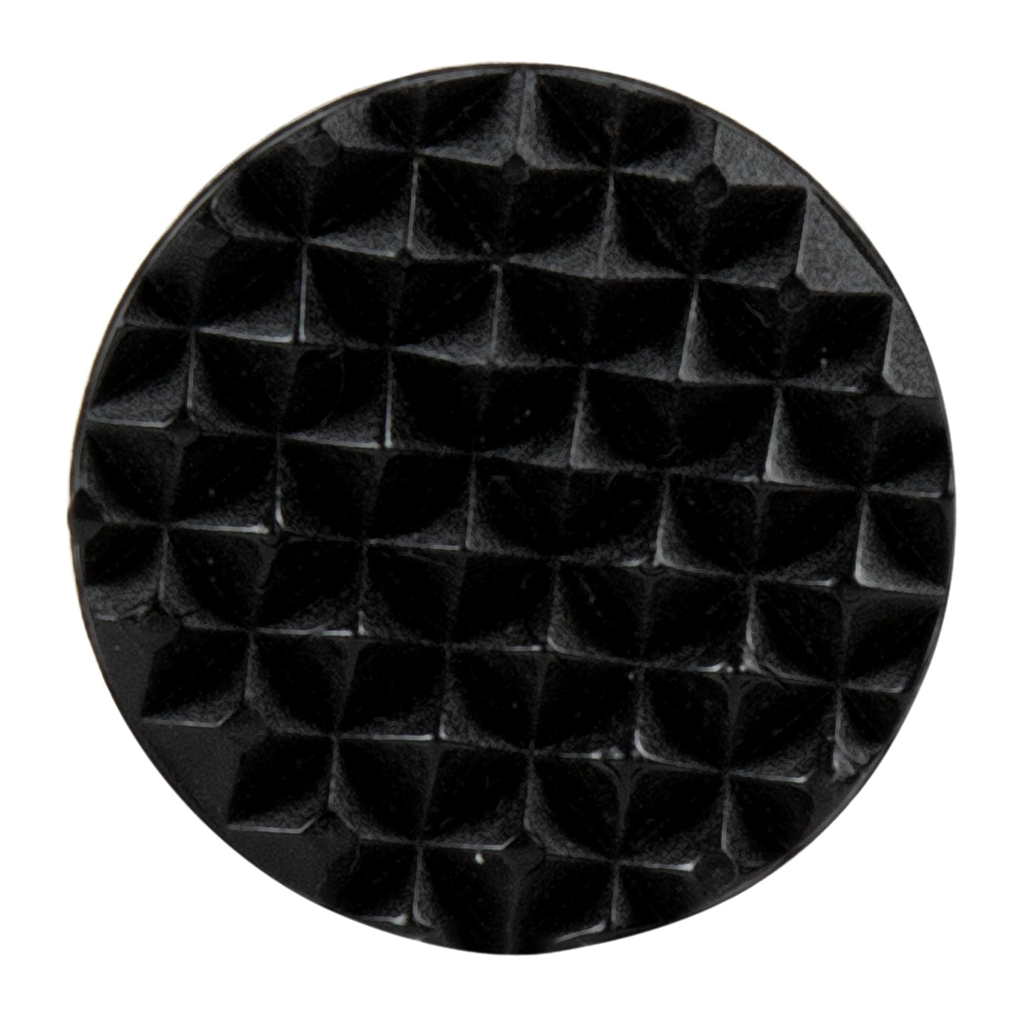 Bar Lux Black Plastic Cocktail Muddler - Tenderizer Head - 8 1/4" x 1" x 1" - 1 count box