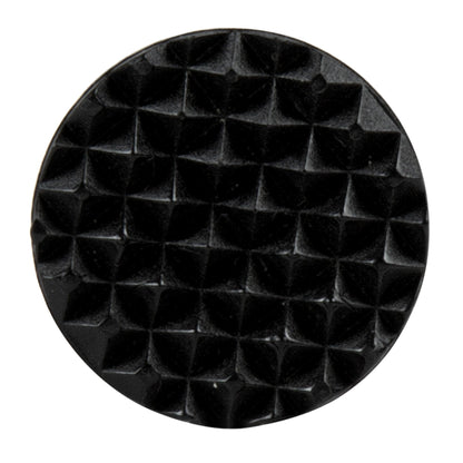 Bar Lux Black Plastic Cocktail Muddler - Tenderizer Head - 8 1/4" x 1" x 1" - 1 count box