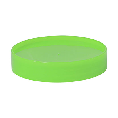 Bar Lux 1 qt Plastic Quick Pour Storage Container Bottle - with Green Spout and Lid - 3 1/2" x 3 1/2" x 13" - 1 count box