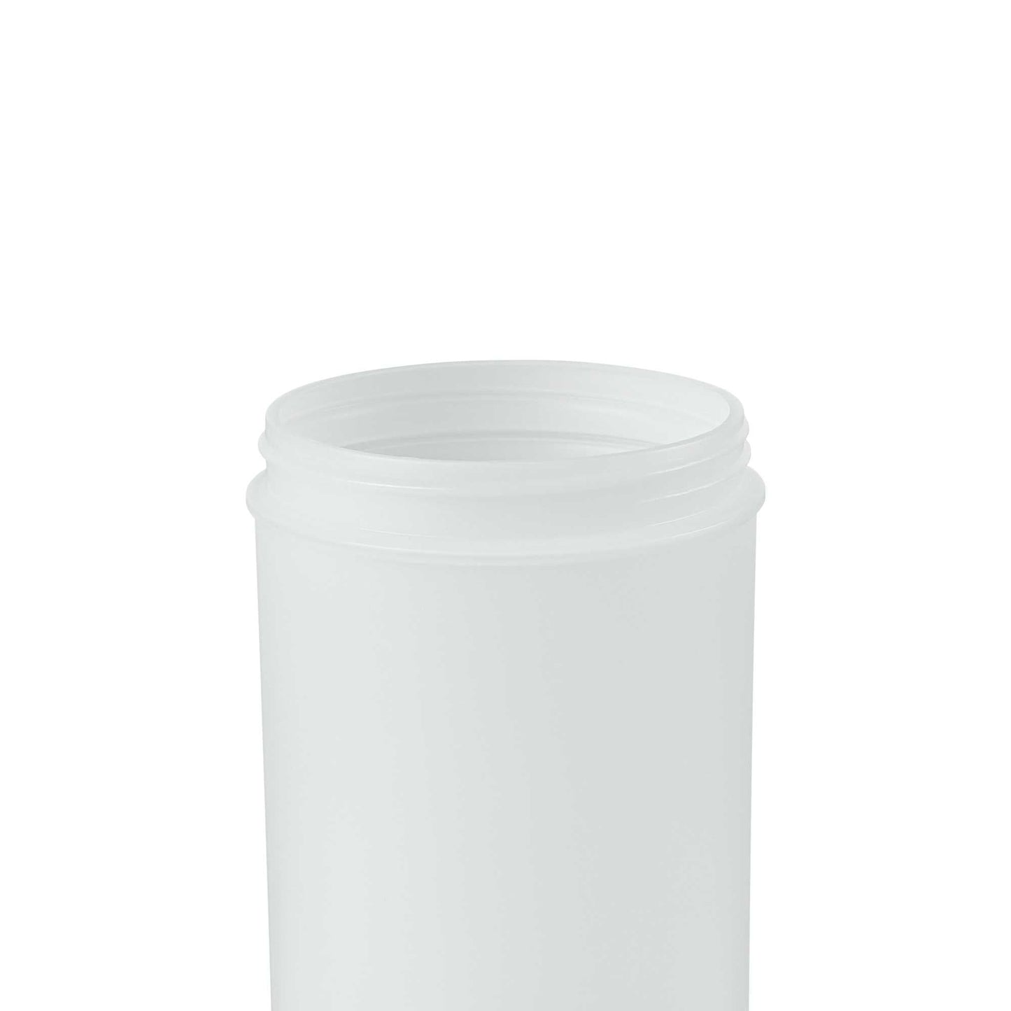 Bar Lux 1 qt Plastic Quick Pour Storage Container Bottle - with Yellow Spout and Lid - 3 1/2" x 3 1/2" x 13" - 1 count box