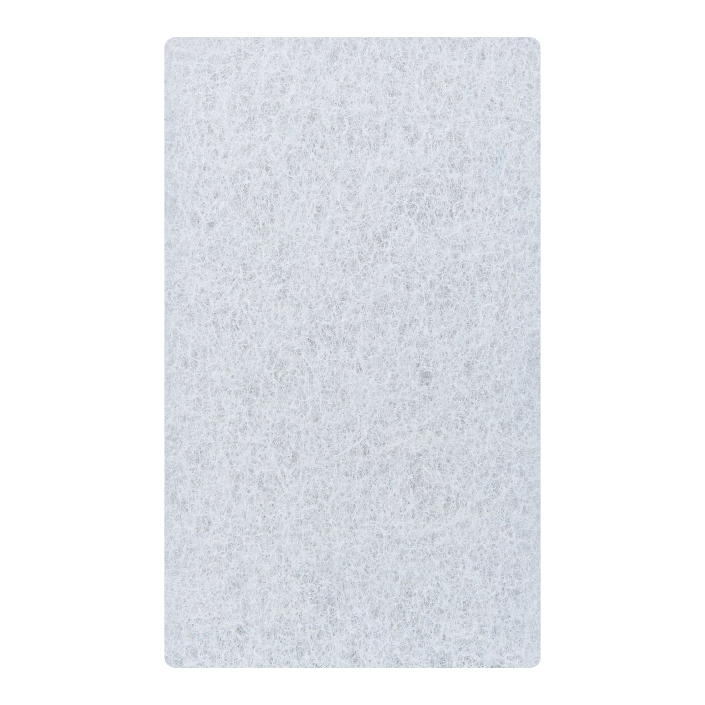 RW Clean White Scouring Pad - Multi-Purpose, Light Duty, with Handle - 6" x 3 1/2" x 3" - 1 count box