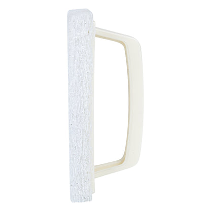 RW Clean White Scouring Pad - Multi-Purpose, Light Duty, with Handle - 6" x 3 1/2" x 3" - 1 count box