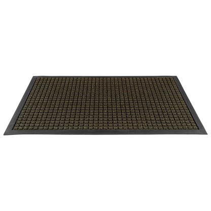 Comfy Feet Brown Heavy-Duty Carpet Floor Mat - Waffle - 36" x 24" - 1 count box