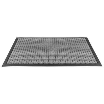Comfy Feet Gray Heavy-Duty Carpet Floor Mat - Waffle - 36" x 24" - 1 count box