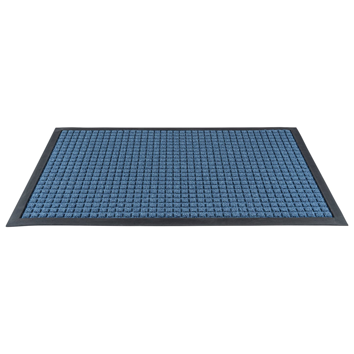 Comfy Feet Light Blue Heavy-Duty Carpet Floor Mat - Waffle - 36" x 24" - 1 count box