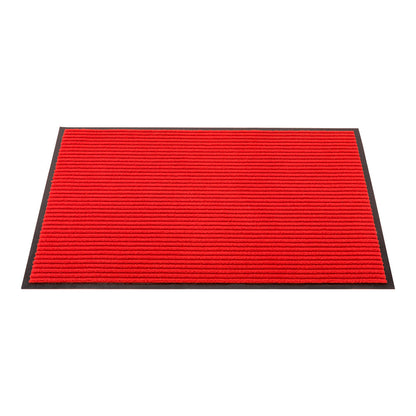 Comfy Feet Red Carpet Floor Mat - Ribbed - 36" x 24" - 1 count box