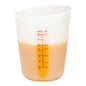 Chef 101 1-cup Silicone Measuring Cup - Flexible - 3 1/2" x 2 1/2" x 4 1/2" - 1 count box