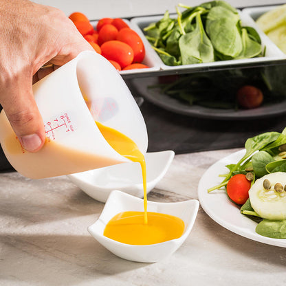 Chef 101 1-cup Silicone Measuring Cup - Flexible - 3 1/2" x 2 1/2" x 4 1/2" - 1 count box