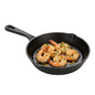 Met Lux Round Black Cast Iron 6" Fry Pan - Pre-seasoned - 1 count box