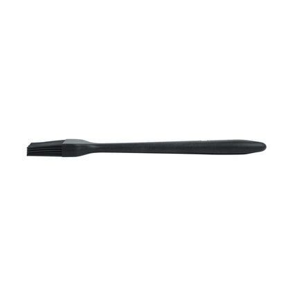 Chef 101 Black Silicone Pastry and Basting Brush - 10 1/4" x 1 3/4" x 3/4" - 1 count box
