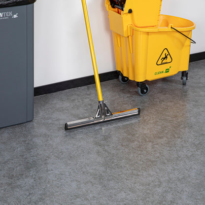 RW Clean Stainless Steel Floor Squeegee - 17 3/4" x 5" x 1 1/2" - 1 count box