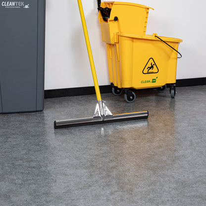 RW Clean Stainless Steel Floor Squeegee - 21 1/2" x 5" x 1 1/2" - 1 count box
