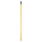 RW Clean Yellow Iron Handle for Floor Squeegee - 54 1/4" x 1 1/4" x 1 1/4" - 1 count box