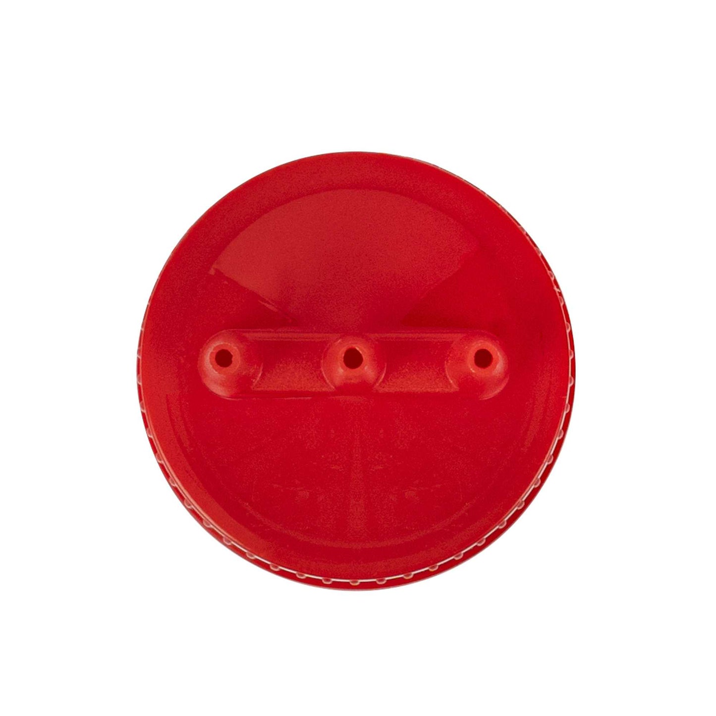 Sauce Tek 12 oz Red Plastic Ketchup Squeeze Bottle - with Triple Dispersion Tip - 6 count box