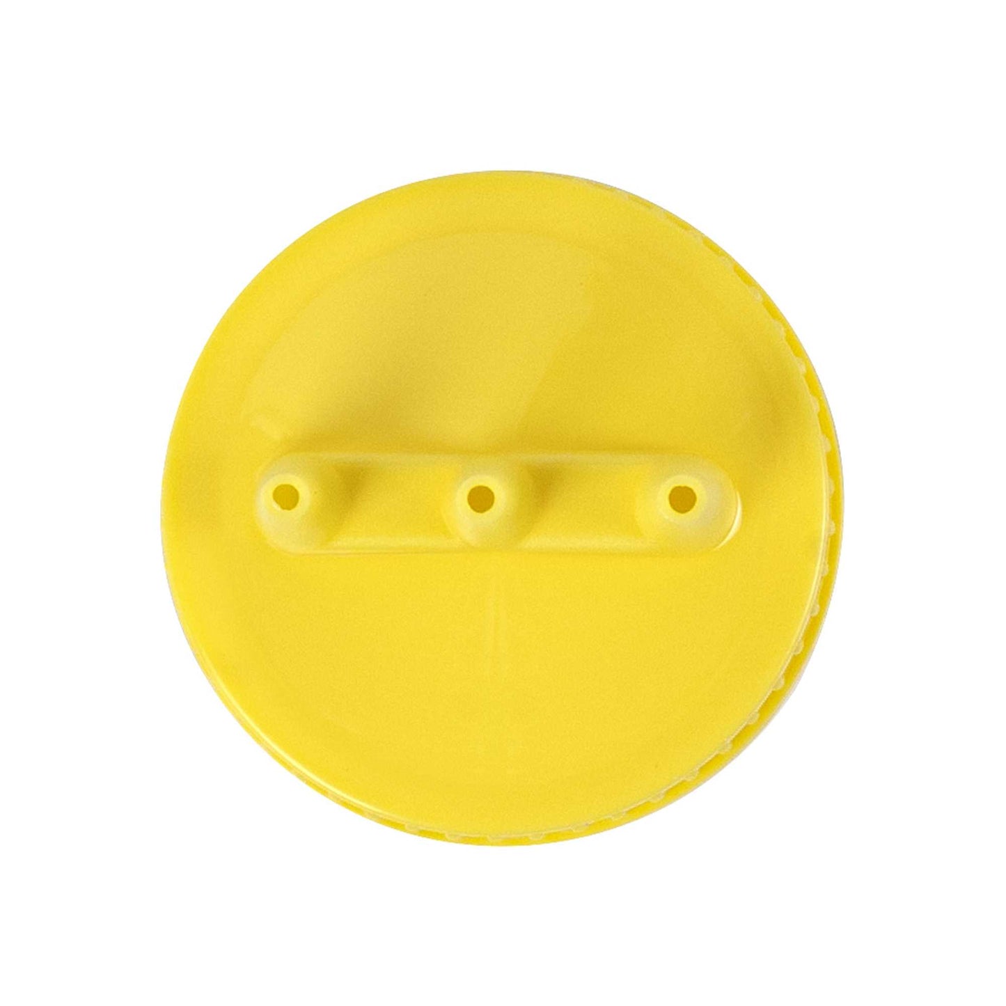 Sauce Tek 12 oz Yellow Plastic Mustard Squeeze Bottle - with Triple Dispersion Tip - 6 count box