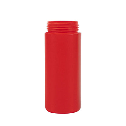 Sauce Tek 16 oz Red Plastic Ketchup Squeeze Bottle - with Triple Dispersion Tip - 6 count box