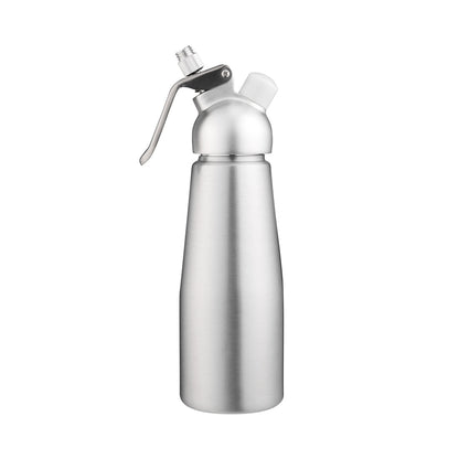 Whip Tek 0.5L Aluminum Whipped Cream Dispenser - with 3 Plastic Decorator Tips - 1 count box
