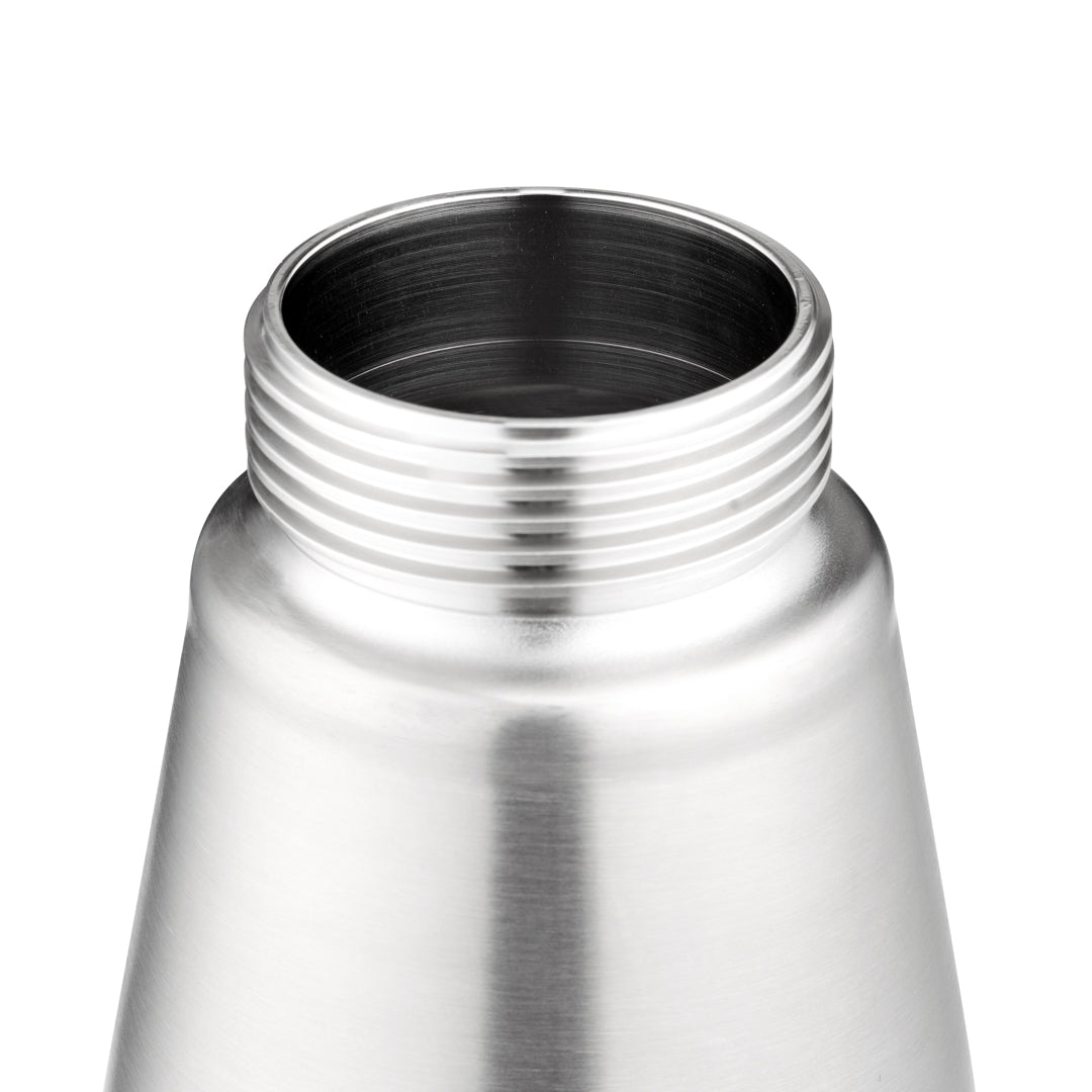 Whip Tek 0.5L Aluminum Whipped Cream Dispenser - with 3 Plastic Decorator Tips - 1 count box