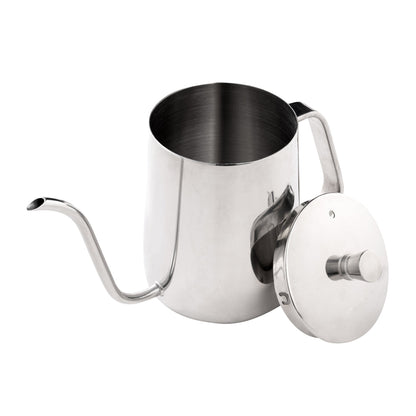 Restpresso 12 oz Stainless Steel Pour Over / Gooseneck Kettle - 7" x 3 1/4" x 4" - 1 count box