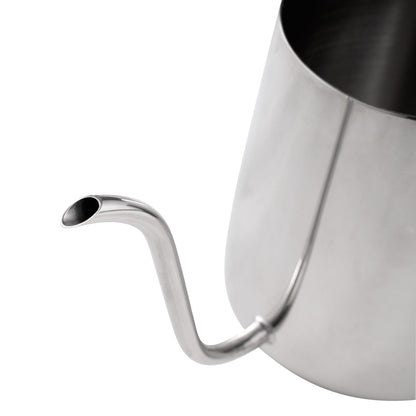 Restpresso 12 oz Stainless Steel Pour Over / Gooseneck Kettle - 7" x 3 1/4" x 4" - 1 count box