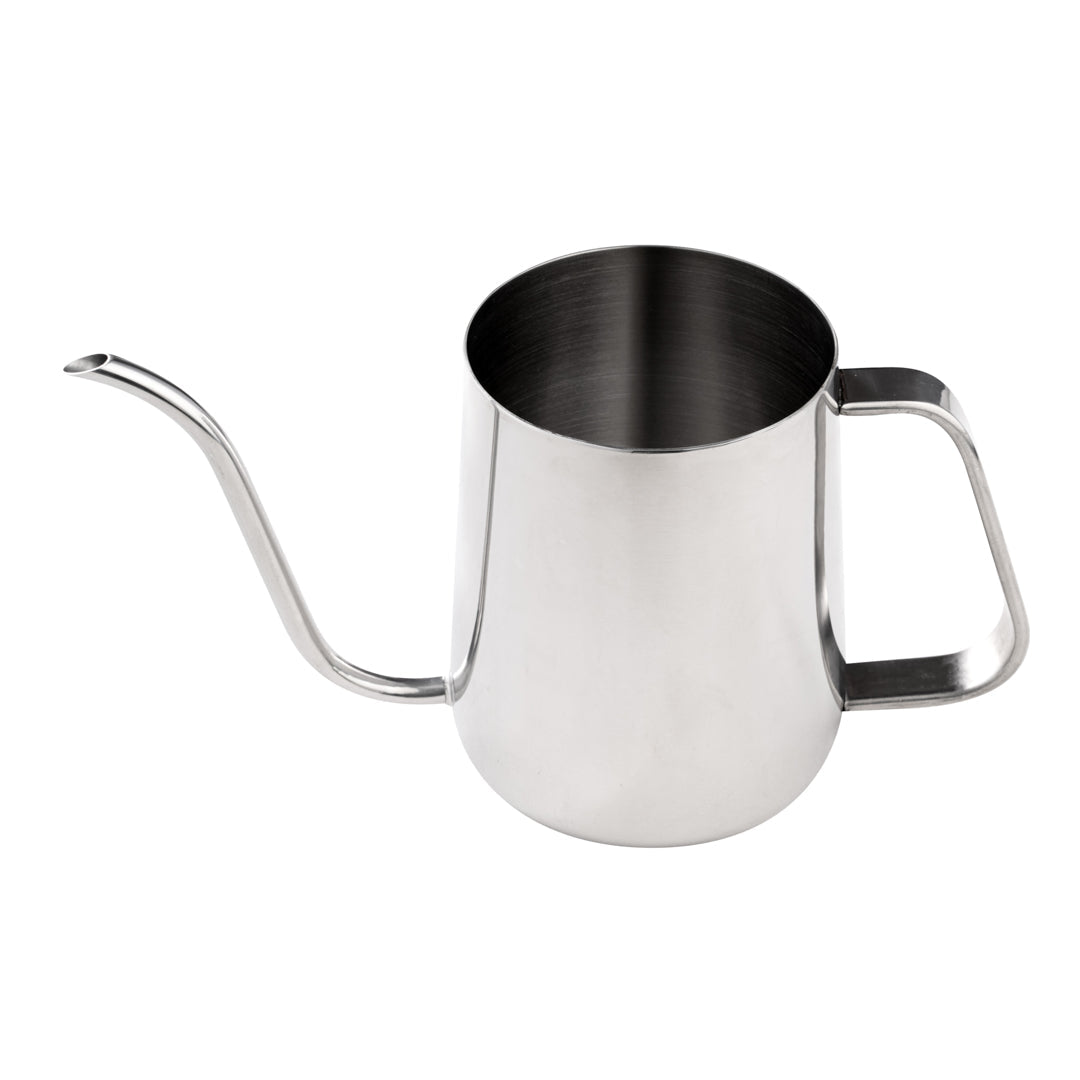 Restpresso 20 oz Stainless Steel Pour Over / Gooseneck Kettle - 8 3/4" x 3 1/2" x 5 1/2" - 1 count box