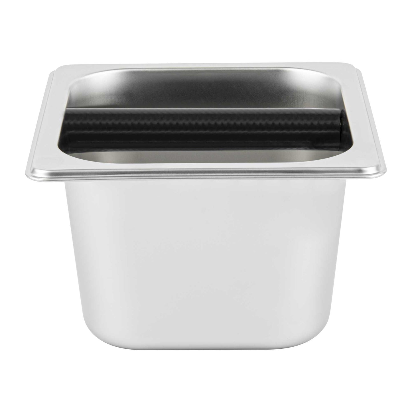 Restpresso Stainless Steel Coffee / Espresso Knock Box - 7" x 6 1/2" x 4" - 1 count box