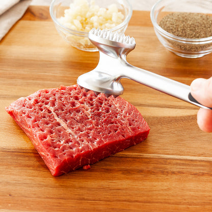 Met Lux Professional Meat Tenderizer - 1 1/2" x 1 1/2" - 1 count box