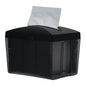 Bar Lux Rectangle Gray Interfold Napkin Dispenser - Tabletop - 7 1/2" x 6" x 6 1/4" - 10 count box