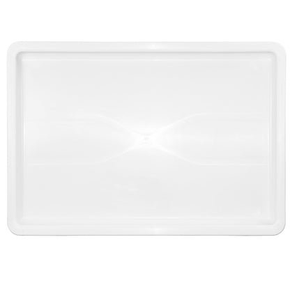 Pizzaly White Plastic Lid - Fits Pizza Dough Proofing Box - 1 count box