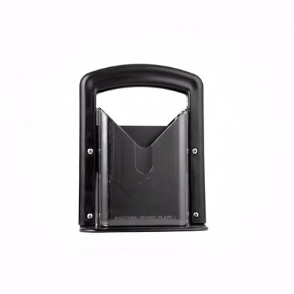 Met Lux Black Stainless Steel Commercial Bagel Slicer - 1 count box