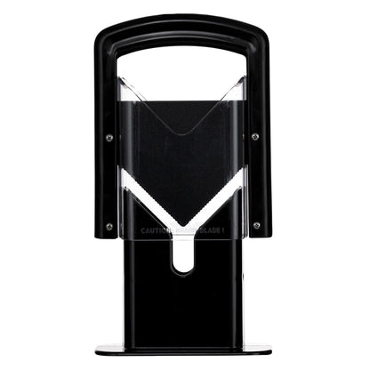 Met Lux Black Stainless Steel Commercial Bagel Slicer - 1 count box