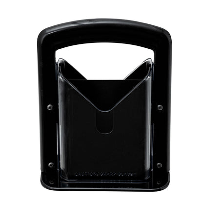 Met Lux Black Stainless Steel Commercial Bagel Slicer - 1 count box