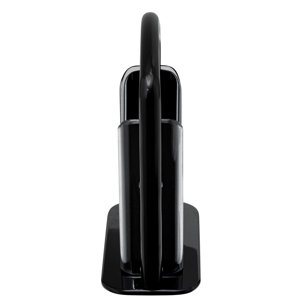 Met Lux Black Stainless Steel Commercial Bagel Slicer - 1 count box