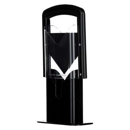 Met Lux Black Stainless Steel Commercial Bagel Slicer - 1 count box