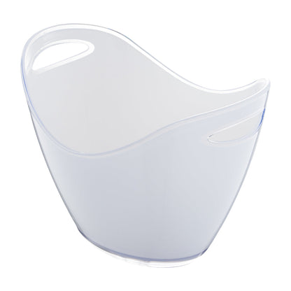 Bar Lux 7.4 qt Frosted Champagne / Wine Bucket - 13 3/4" x 9 3/4" x 10 1/2" - 1 count box